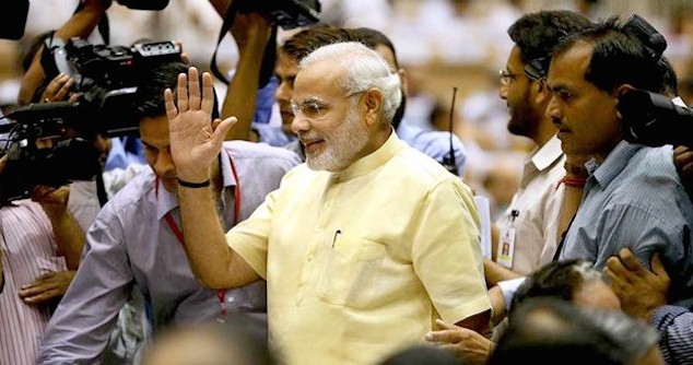 Shri Narendra Modi at the Chief Ministers' Conference on Internal Security in New Delhi. Image credit: Flickr (Narendra Modi)
