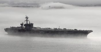 USS Carl Vinson / CVN-70 Leaving the San Francisco Bay, 11 October 2011. Image credit: Flickr (fksr)