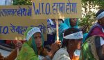 Women at farmers rally against WTO, Bhopal, M.P., India, Nov 2005. Image credit: Wikimedia Commons