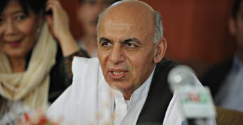 Dr. Ashraf Ghani attends a meeting with Governor Karim in Panjshir Province, Afghanistan on Tuesday, July 5, 2011. (S.K. Vemmer/Department of State)