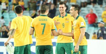 The Socceroos 13 January 2015 (cropped). Image Credit: Flickr (Lee Davelaar) Creative Commons. 