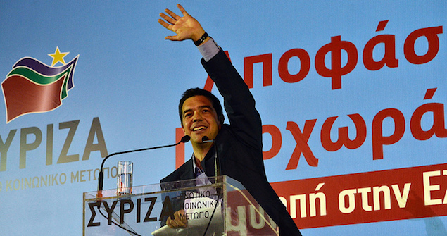 Alexis Tsipras, the new Prime Minister of Greece. Image Credit: Flickr (Asteris Masouras) Creative Commons. 
