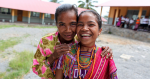 Fidelia Soares and her 12 year old daughter Domingas are involved in CARE's Young Women Young Nation education project in Liquica, Timor-Leste. The project encourages parents to send their girls to school and supports girls to stay there. Image credit: Flickr (Department of Foreign Affairs and Trade) Creative Commons.