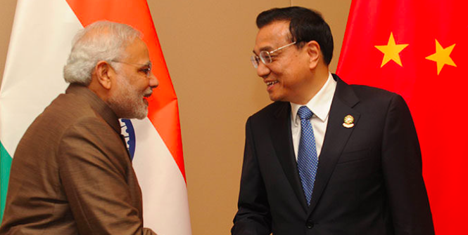 Narendra Modi and Li Keqiang. Photo Credit: Wikimedia Commons (Narendra Modi) Creative Commons