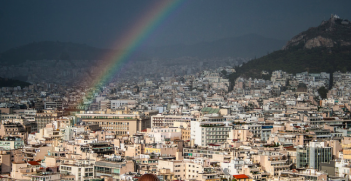 Is there a rainbow at the end of this debt cloud for Greece? Photo Credit: Flickr (Morpheu5) Creative Commons