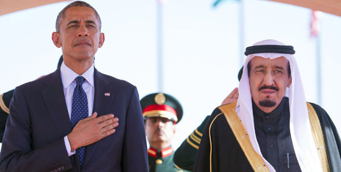 President Obama and King Salman are drawing apart from each other. Photo Credit: Google Images (The Indian Express) Creative Commons.