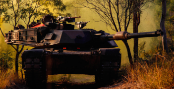 Australian Troops Return fire in a US Manufactured M1-A1 Abrahams Tank. Photo Credit: Flickr (US Department of Defence) Creative Commons.