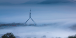 Capital Hill covered in fog. Photo Credit: Flickr (Colin Pilliner) Creative Commons.