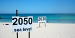Rising sea levels are one of the major issues facing governments as the battle climate change. Photo Credit: Flickr (go_greener_oz) Creative Commons.
