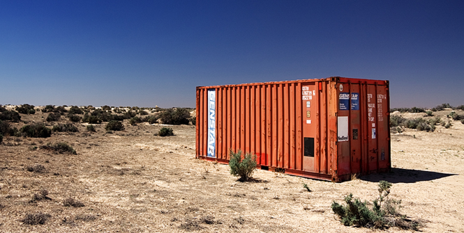 Abandoned shipping container. Photo Source: (Flickr) ccdoh1. Creative Commons.