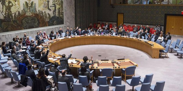 Inside the UN Security Council as Resolution 2250 was passed on 9th December 2015. Photo Source: Supplied.
