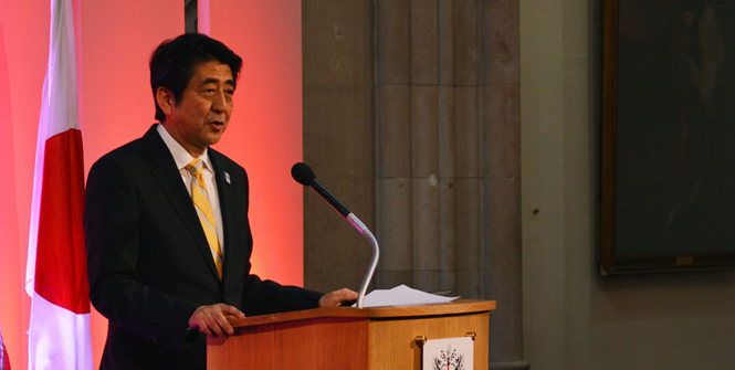 Japan's Economic Revival (at Guildhall, London) 20 June 2013. Photo Source: Wikimedia Commons. Creative Commons.