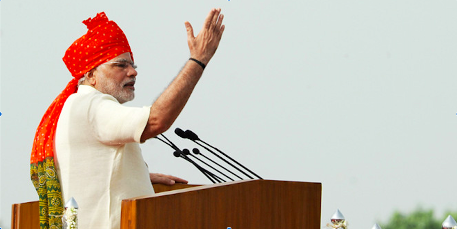 Indian Prime Minister Narendra Modi. Photo source: Narendra Modi (Flickr). Creative Commons. 