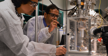 Singaporean and US Army Scientists Collaborate on Nanomaterials Research. Photo source: U.S. Army RDECOM (Flickr). Creative Commons. 
