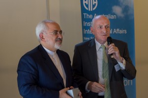 Iranian Foreign Minister & Richard Broinowski