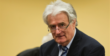 Radovan Karadžić at the start of the Defence Case. Photo source: ICTY Photos (Flickr). Creative Commons. 