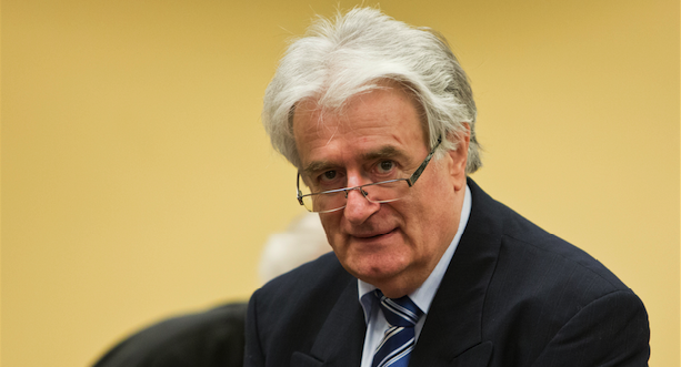Radovan Karadžić at the start of the Defence Case. Photo source: ICTY Photos (Flickr). Creative Commons. 