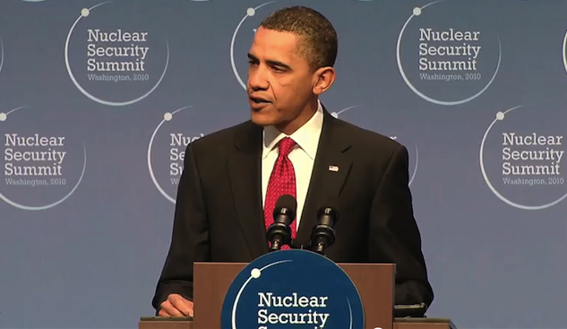 President Obama speaking at the NSS in 2010. Photo source: The White House (Wikimedia). Public Domain. 