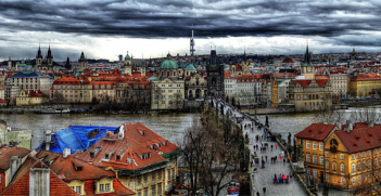 Prague as seen from Lesser Town Bridge Tower. Source: Traveltipy (Flickr). Creative Commons. 