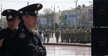 Kazakhstan Police. 
Photo credit: upyernoz (Flickr) Creative Commons