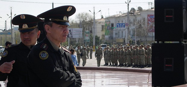 Kazakhstan Police. 
Photo credit: upyernoz (Flickr) Creative Commons