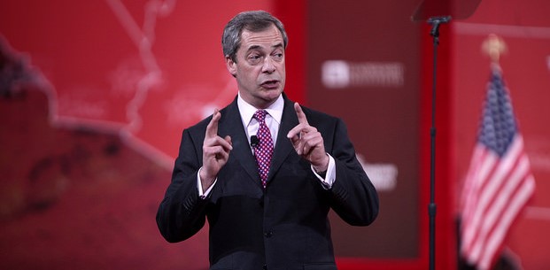 UKIP leader Nigel Farage.
Photo credit: Gage Skidmore (Flickr) Creative Commons 