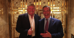 Trump and Farage Photo Credit: Farage Twitter (Wikimedia Commons) Creative Commons