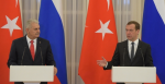 Turkish Prime Minister Binali Yildirim and Russian Prime Minister Dmitry Medvedev Photo Credit: Russian Government Creative Commons