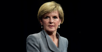Foreign Minister Julie Bishop Photo Credit: Julian Smith/AAP (Flickr) Creative Commons