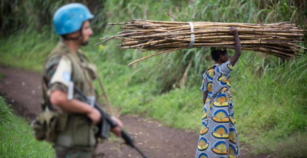 Peacekeeper in Congo Photo Credit: UN Photo/Sylvain Liechti (Flickr) Creative Commons