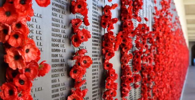 Roll of Honour at the Australian War Memorial. Gerard Dutton (Pixabay) Creative Commons.