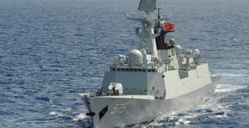Chinese frigate Yueyang (FF 575) during Rim of the Pacific (RIMPAC) Exercise 2014; US Department of Defense