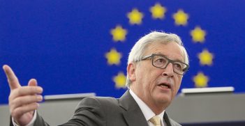 EC President Juncker during plenary debate on 7 July