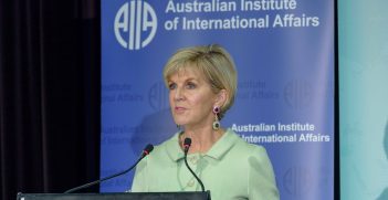 Minister for Foreign Affairs, Julie Bishop MP, speaking at the 2017 AIIA National Conference (16 October 2017)
