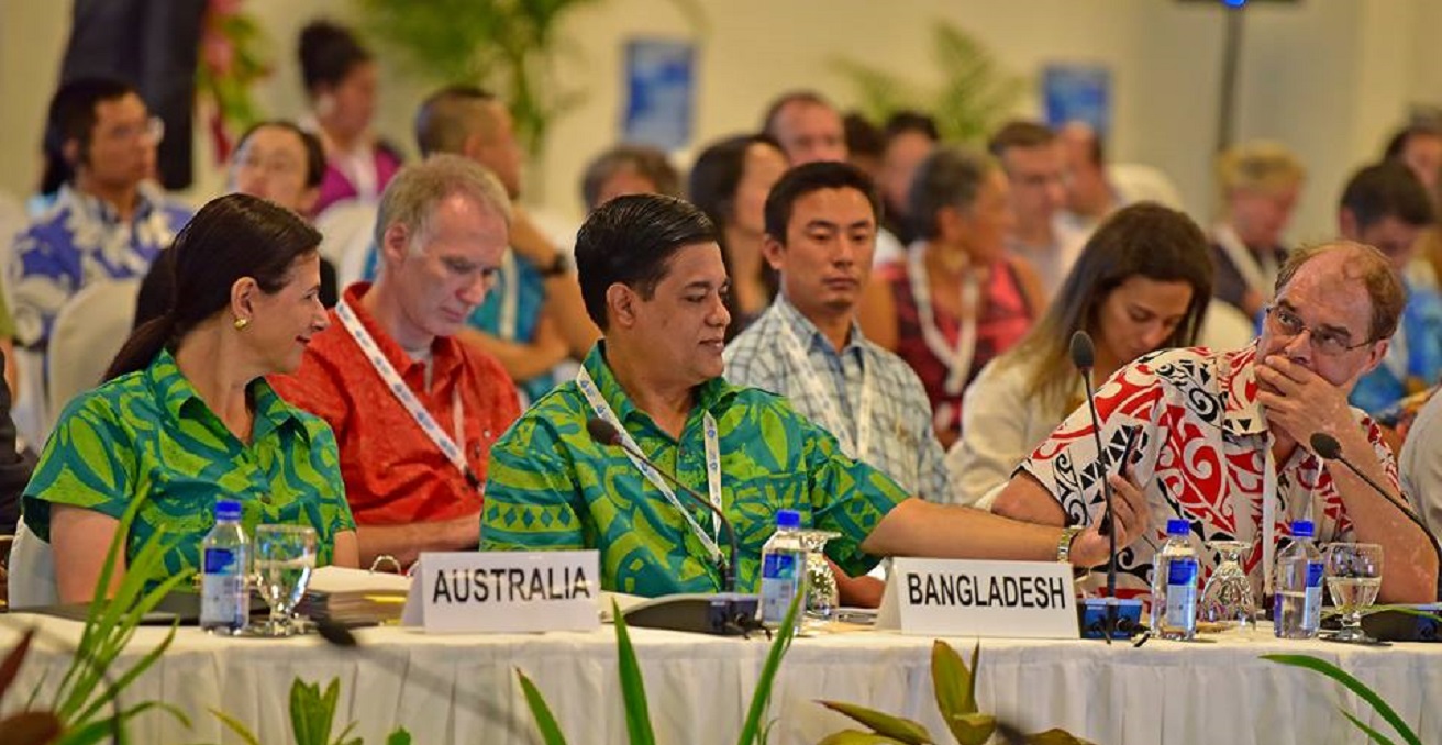 Australia representative attending COP23 in Fiji