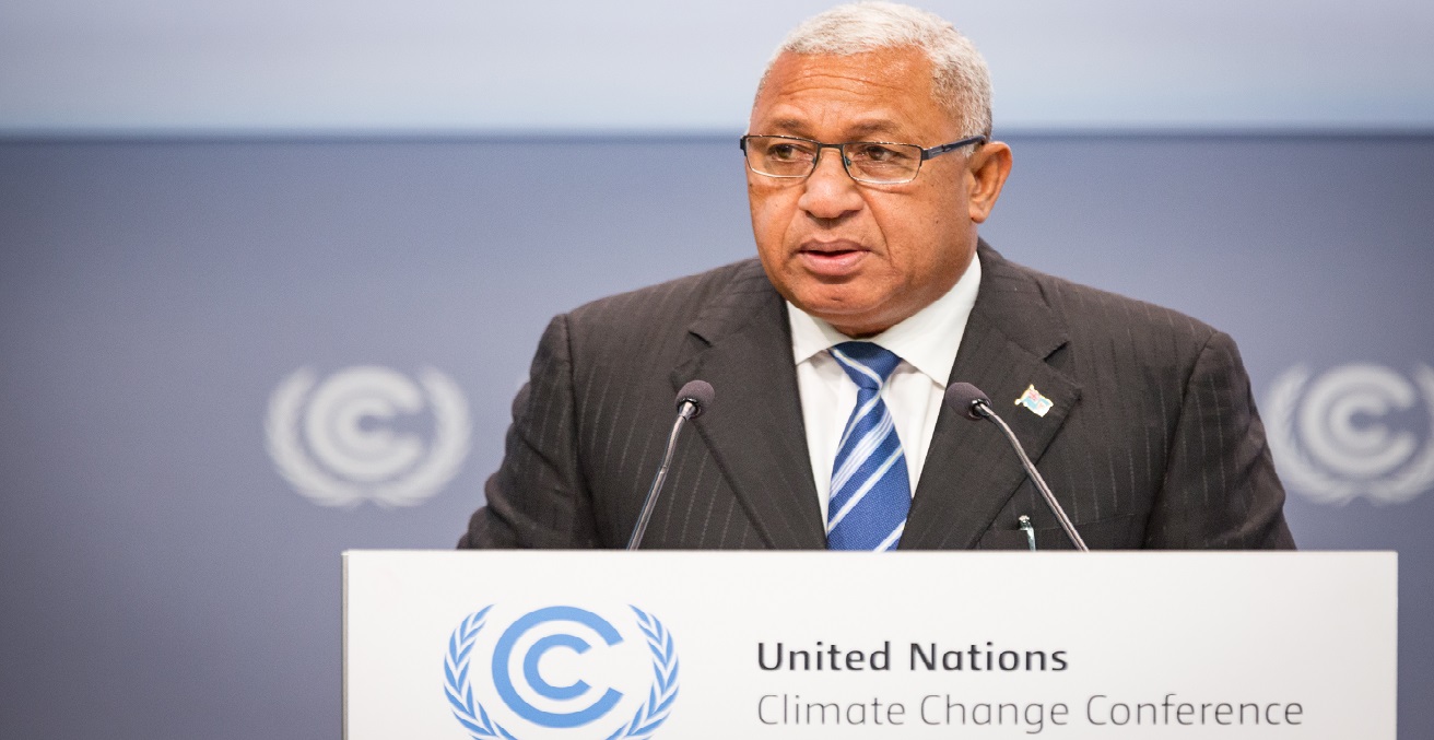 H.E. Mr. Frank Bainimarama, Prime Minister of the Republic of Fiji and COP 23 President Designate