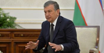 Prime Minister of Uzbekistan Shavkat Mirziyoyev