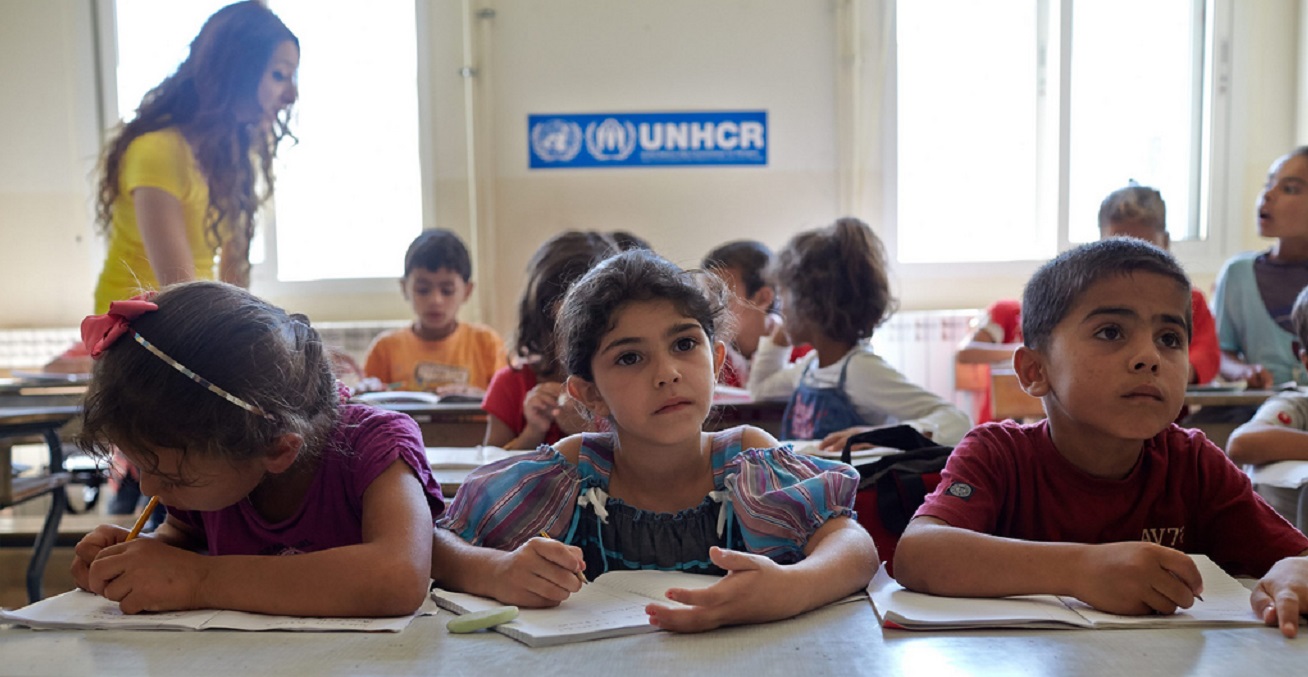 Children escaping conflict zones and other humanitarian disasters face an uncertain future
