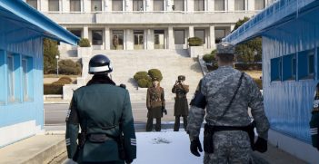 The demilitarized zone which separates North Korea from South Korea remains one of the tensest places on earth.