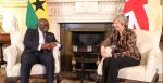 President Akufo Addo meets UK Prime Minister Theresa May