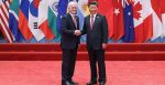Xi Jinping and Malcolm Turnbull at the G20 Summit Hangzhou