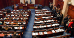 FYROM parliamentary vote on Prespa Agreement name change, 20 October 2018 (Credit: Georgi Licovski, EPA)