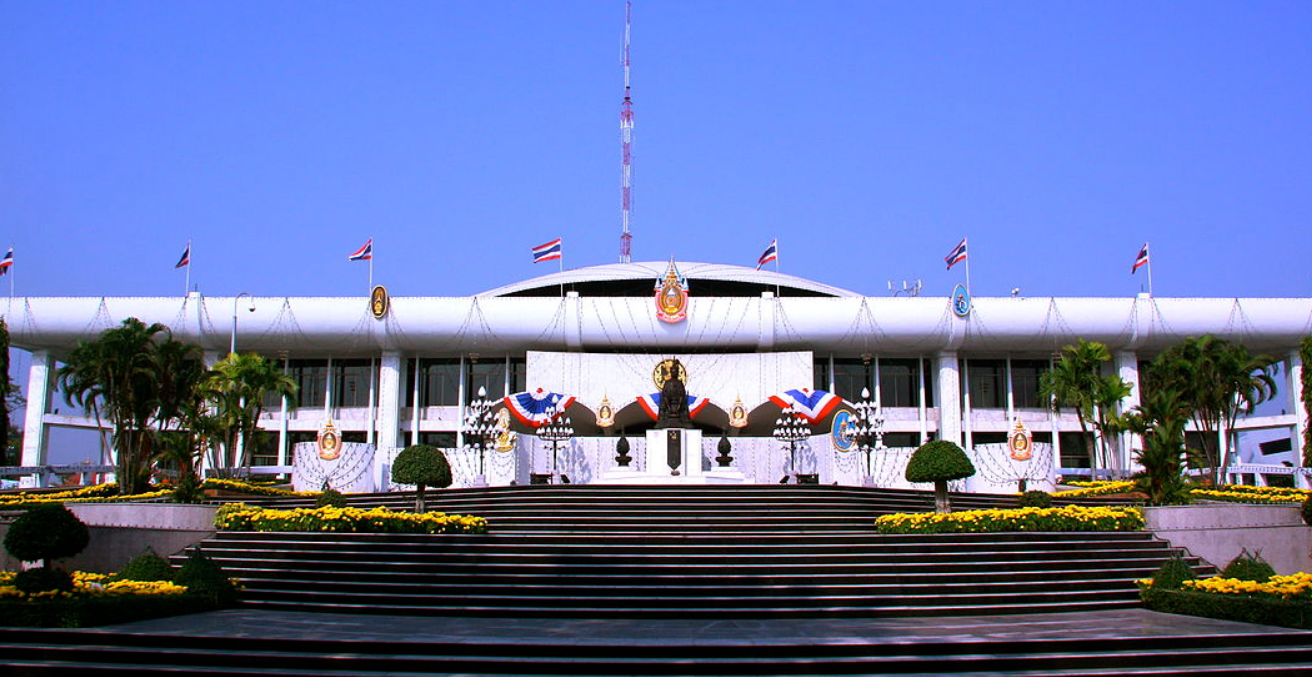 Thai Parliament House. Source: Wikimedia Commons. 