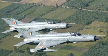 Indian Mig 21 fighters. The type of aircraft Indian Wing Commander Abhinandan Varthaman ws flying when he was shot down. Source: Indianairforce.nic.in