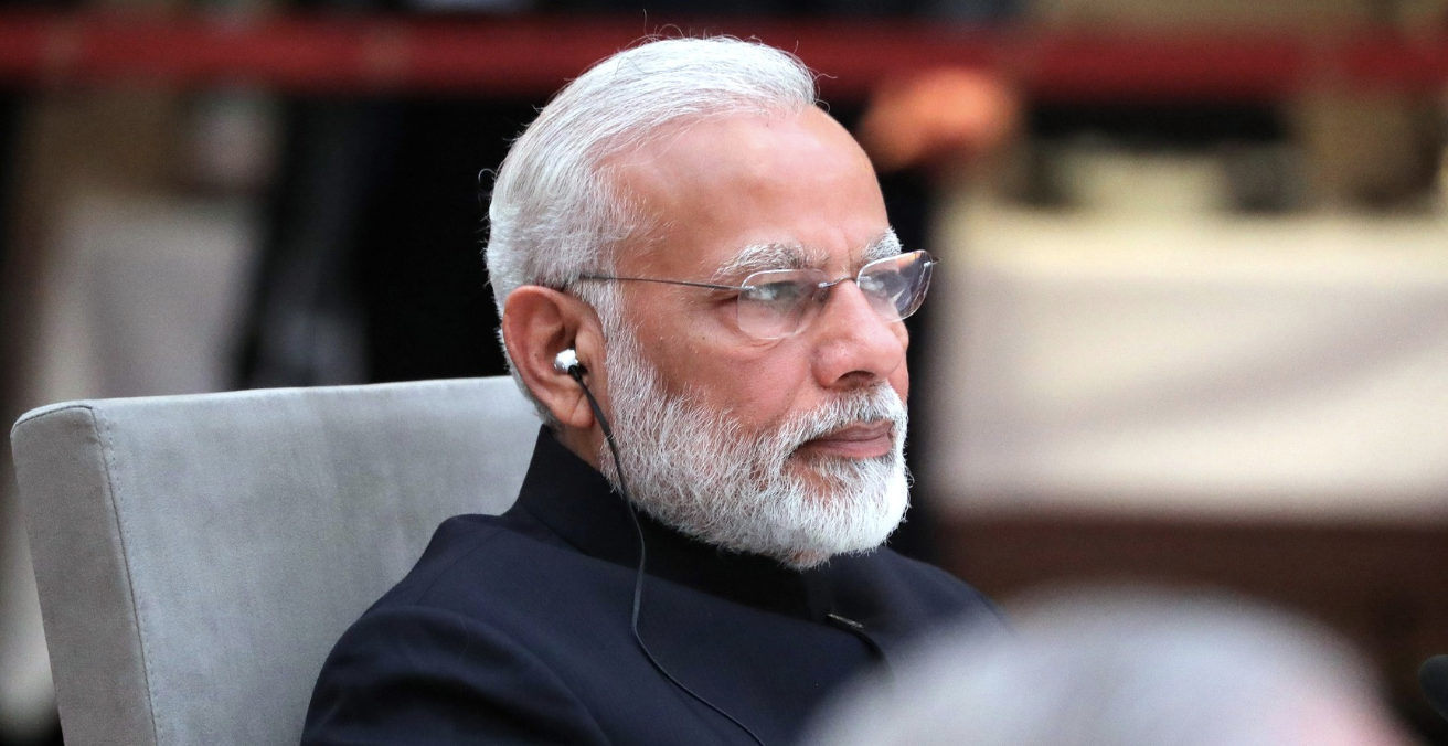 Incumbent Indian Prime Minister Narendra Modi is hoping his tough stance on national security will secure him victory in the country's general election. Source: Kremlin.ru