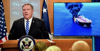 U.S. Secretary of State Michael R. Pompeo deliver remarks to the media in the press briefing room at the U.S. Department of State in Washington, D.C., June 13, 2019. Source: State Department official blog, Dipnote http://bit.ly/2YHPEaQ