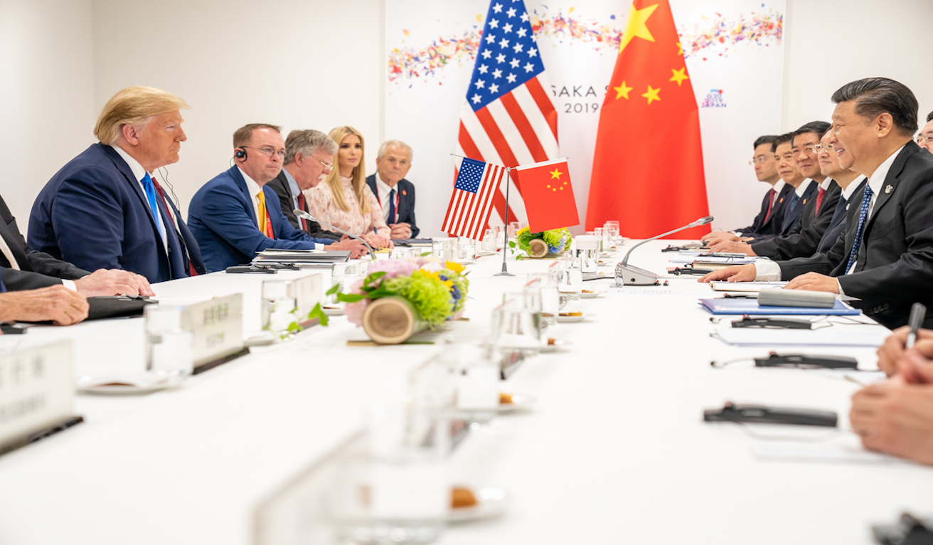 President Trump and President Xi at the G20. Source: The White House, Flickr, https://bit.ly/2ZaGGYw