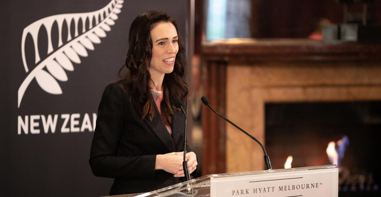 New Zealand Prime Minister Jacinda Ardern in Melbourne, Australia during her July 2019 visit. Source: James Thomas, Photo Pitch