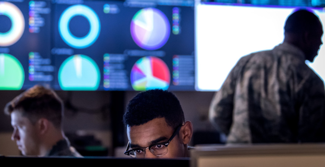 Cyber warfare operators. US Department of Defense.