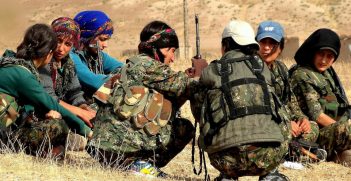 Kurdish YPG fighters, Source: KurdishStruggle, Flickr, https://bit.ly/2P50mq8
